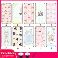 For  OPPOA55-5G/A53S-5G/A56-5G/Realmec3/OPPO A53/A53M Mobile phone case silicone soft cover, with the same bracket and rope