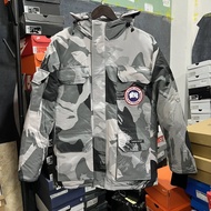 Canada Goose Men's Hooded Jacket Women Thickened Warm Windproof Camouflage Down Jacket