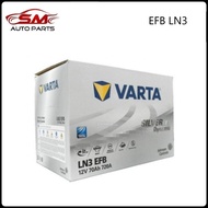 Varta DIN70 LN3 Silver EFB Battery - 70AH 720CCA