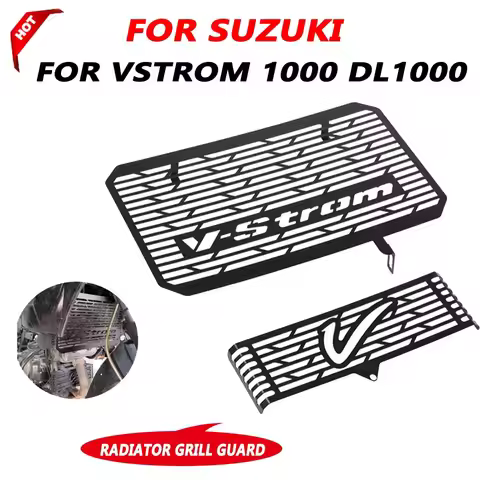 Motorcycle Radiator Grille Grill Guard Cover Protecter FOR SUZUKI DL1000 VSTROM DL 1000 V-STROM 1000