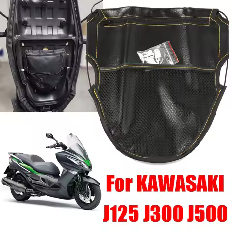 For KAWASAKI J125 J300 J500 J 125 J 500 J 300 Motorcycle Accessories Seat Bag Seat Under Storage Pou