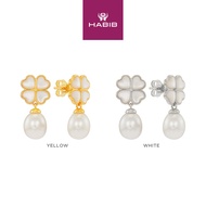 HABIB 925 Fresh Water Pearl Earrings Z4634E