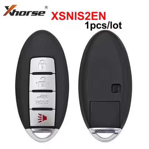 1PCS Xhorse XSNIS2EN N.I.S Style 4Button VVDI2 MINI Tool Max Pro Universal Smart Key Proximity Funct