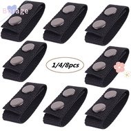 BORRAONE 1/4/8Pcs Belt Buckle  Double Snaps Sports Heavy Duty