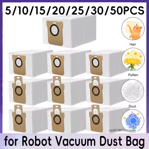 Dust Bag For Xiaomi Robot Vacuum X10 / X10+ / X20+ / X20 Pro / X20 Max / M30S / M40 / B116 / C102CN 