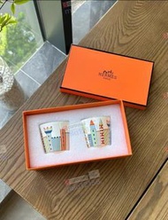 🍵Hermès 愛馬仕獨角獸系列 陶瓷杯 馬克杯一對禮盒 儿童水杯 情侶對杯