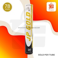 JP Gold Badminton Shuttlecock Speed 78 Indonesian Imports kcS11207