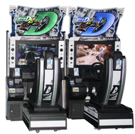 [Refurbished] Initial D Stage 8 Arcade Game Street Racing Machine Twin Seater