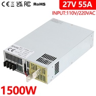 HONGPOE 1500W 27V High Power 0-27V Adjustable Power Supply 27VDC AC-DC 0-5V Analog Signal Control Dr