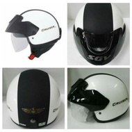 SGV CRUISER VISOREX HELMET- PEARL WHITE