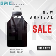 TOKEN APRON WITH POCKET (Baju Mesin Rumput) Tebal dan Selamat