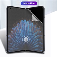 For Oppo Find N2 N 2 FindN2 5G 7.1" Full Cover Matte Hydrogel Film No Fingerprint Frosted Game Scree