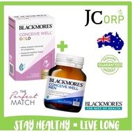 🛫Direct from AUS🛬 [Conceive Package] Blackmores Conceive Well Gold & Men Package menevit elevit conc