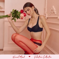 Wacoal Mood Bra Teenager Has A See-Through Mesh Frame. No Sponge Model MM1H48 Black (BL) Only Bra.