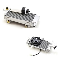 Radiator Water cooling engine &amp; fan for ZUMA A17 ATV Motorcycle Zongshen Loncin Lifan 150cc 200cc 250cc engine Accessori