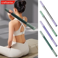 CRAFTSERIES 58CM Extended Fitness Massage Roller Back and Legs Muscle Fascia Release Ice Pack Tool f