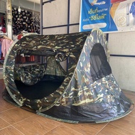 เต็นท์ เต็นท์โยน เต็นท์สปริง เต็นท์ลายพราง โยนแล้วกาง อัตโนมัติ มี 3 ขนาดให้เลือกค่ะ 1. 145x240x110c