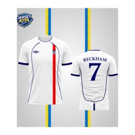 David Beckham Classic England Jersey with Custom Name