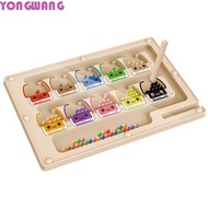 YONGWANG66HR Wooden Positioning Game, Wood 2 in 1 Kid’s Concentration Training Toys, Magnetic Educat