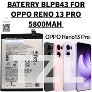 BATERRY BLPB43 COMPATIBLE OPPO RENO 13 PRO BATERI 5800MAH ORI TZL