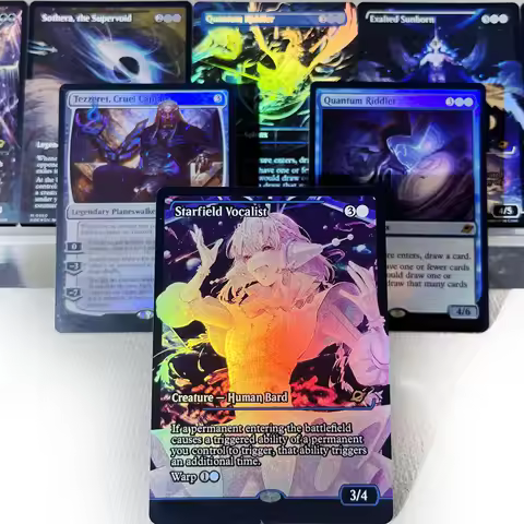 EOE EOS FOIL6-01 Tcg proxy magic cards Tezzeret, Cruel Captain Exalted Sunborn Ancient Tomb Lotus Fi