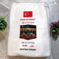 KAIN EHRAM KAIN IHRAM HAJI UMRAH KAIN IHRAM LELAKI DEWASA KAIN IHRAM COTTON KAIN IHRAM TEBAL