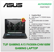 Asus TUF Gaming A15 FA506N-CHN168W 15.6'' FHD 144Hz Gaming Laptop ( Ryzen 5 7535HS, 16GB, 512GB SSD, RTX3050 4GB, W11 )