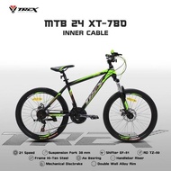 Sepeda Gunung Mtb 24 Trex Xt 788 21 Speed New Design 2020