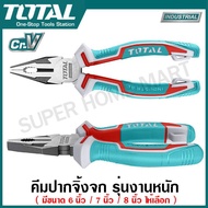 Total Heavy-Duty Alligator Pliers Size 6 Inches/7/8 Tht Model210606/THT210706/THT210806 (Combination