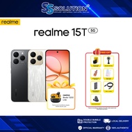 realme 15T 5G 8GB/12GB RAM +256GB RAM I 6.57" 120Hz AMOLED Display I Dimensity 6400 Max 5G Processor