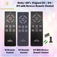 DEKA D3 & R3 3 SPEED REMOTE / D4 & R4  4SPEED REMOTE  / DN 4 SPEED with Reverse  Remote Control
