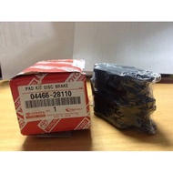 TOYOTA ESTIMA ACR50 REAR DISC BRAKE PAD