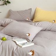 蛋筒喵  單人雙人床單/床包 手繪貓咪30支純棉床品 枕套被套另購