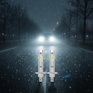 [KUI] Car LED Headlights H1 6000K Mini Direct Insertion Headlight Bulb Canbus Mini Auto Super Bright