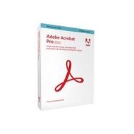 【Adobe】Adobe Acrobat Pro 2020 專業中文盒裝版(Windows and macOS 永久版)