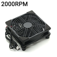 2000RPM USB Router Fan Wifi Modem Fan Cooling Rack Router Cool Modem Cooler Shelf For TVBox Router M