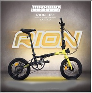 sepeda lipat 16 inch dewasa maximo sepeda lipat maximo piegare 16 inch