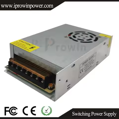 Metal case type 220v ac 12v 10A dc power supply 20 amp 30A 360 Watt 12 volt 33a 400w smps lighting t
