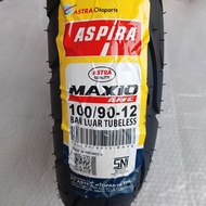 Tubeless Outer Tire 100/90-12 RAVE ASPIRA 16-100/9012-RAVE