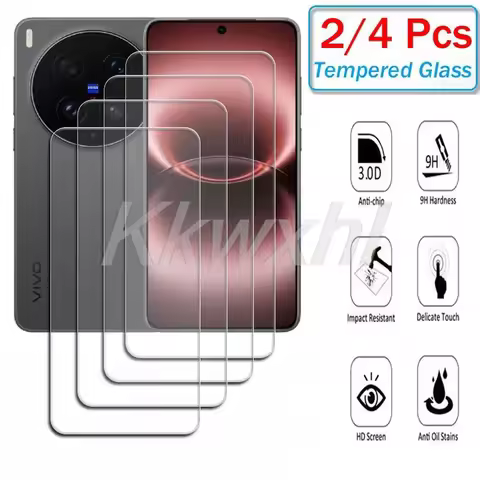 2-4PCS 9H HD Tempered Glass For Vivo X300 Ultra VivoX300Ultra VivoX300S X300Ultra X300S Pro Screen P