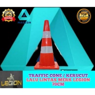 Traffic Cone 70cm Traffic Cone Rubber Hole Traffic Cone Lintas Legion