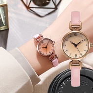 *READY STOCK AT MALAYSIA*High Quality Ladies Quartz Watch Retro Fashion Thin Strap Digital Watch Stu
