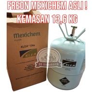 Freon Mexichem 13.6Kg Asli R134 A Tabung Besar Ac Mobil Ac Kulkas Top Quality