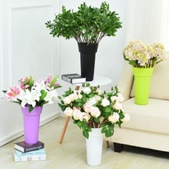 kaki pasu bunga hiasan pasu bunga hiasan meja Flower Arrangement Bucket Plastic Flower Bucket Wholes