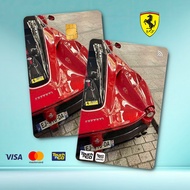 Ferrari - Touch n Go Card Sticker Cover TNG / MASTER / VISA / CREDIT/ DEBIT CARD STICKER