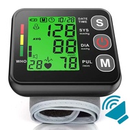 Electronic Bp High Accurate BP Monitors English Voice Wrist Blood Pressure Monitor Tonometer Digital