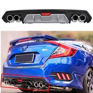 HONDA CIVIC FC 2016 REAR DIFFUSER WITH DAMMY EXHAUST