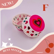 ถ้วยจีบกลม 3219 เลือกลายได้ ขนาด5 cm