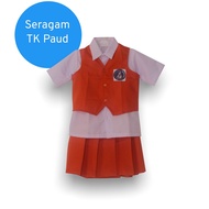 SERAGAM TK NASIONAL ORANGE BHAYANGKARI PUTRI