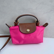 สินค้ามีพร้อมส่งที่ไทย Longchamp Le Pliage Top Hand Pouch crossbody bag mini กระเป๋าถือ handbag มาพร